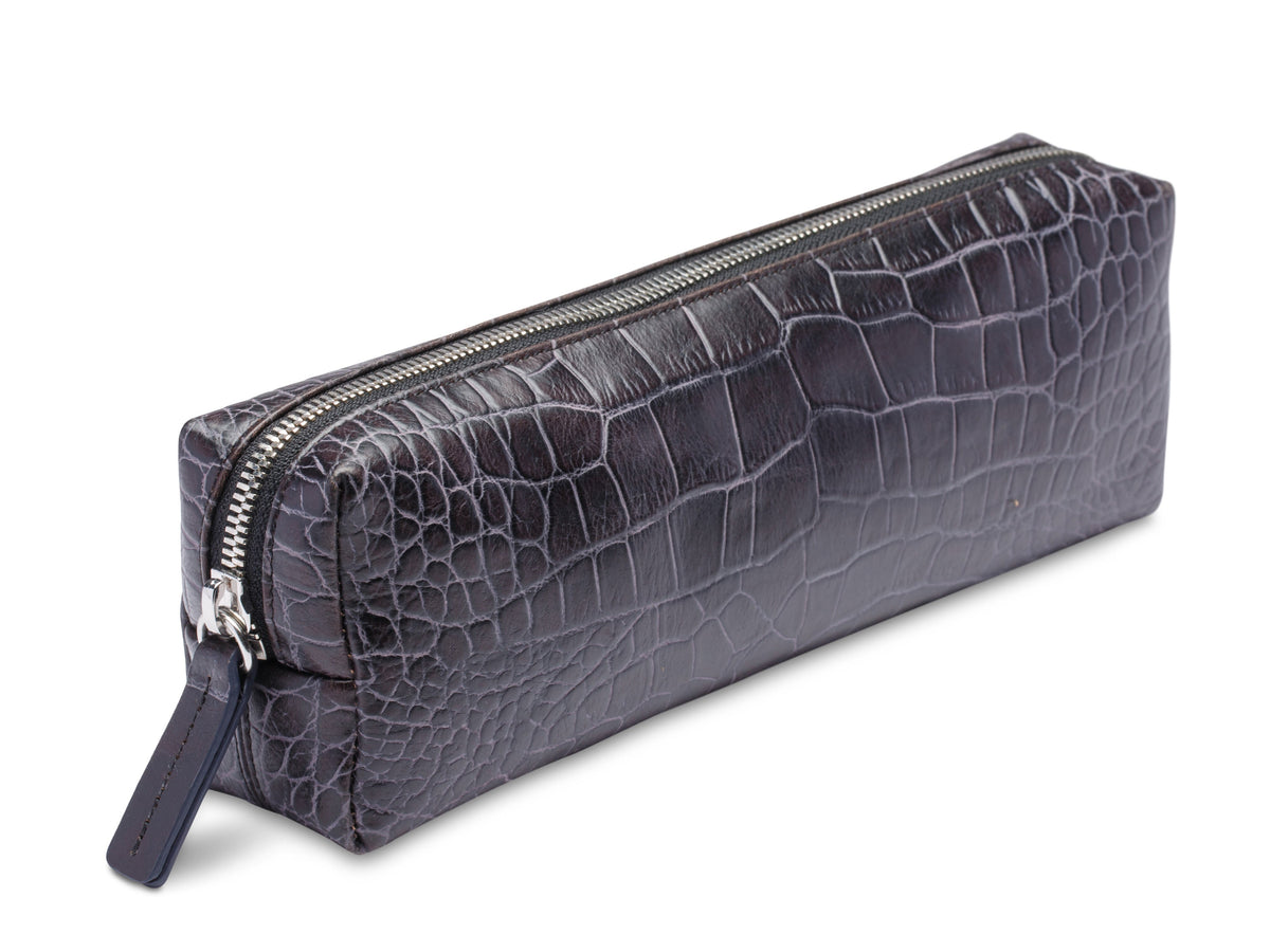Bosca Vintage Crocco Pencil Pouch Vintage Crocco