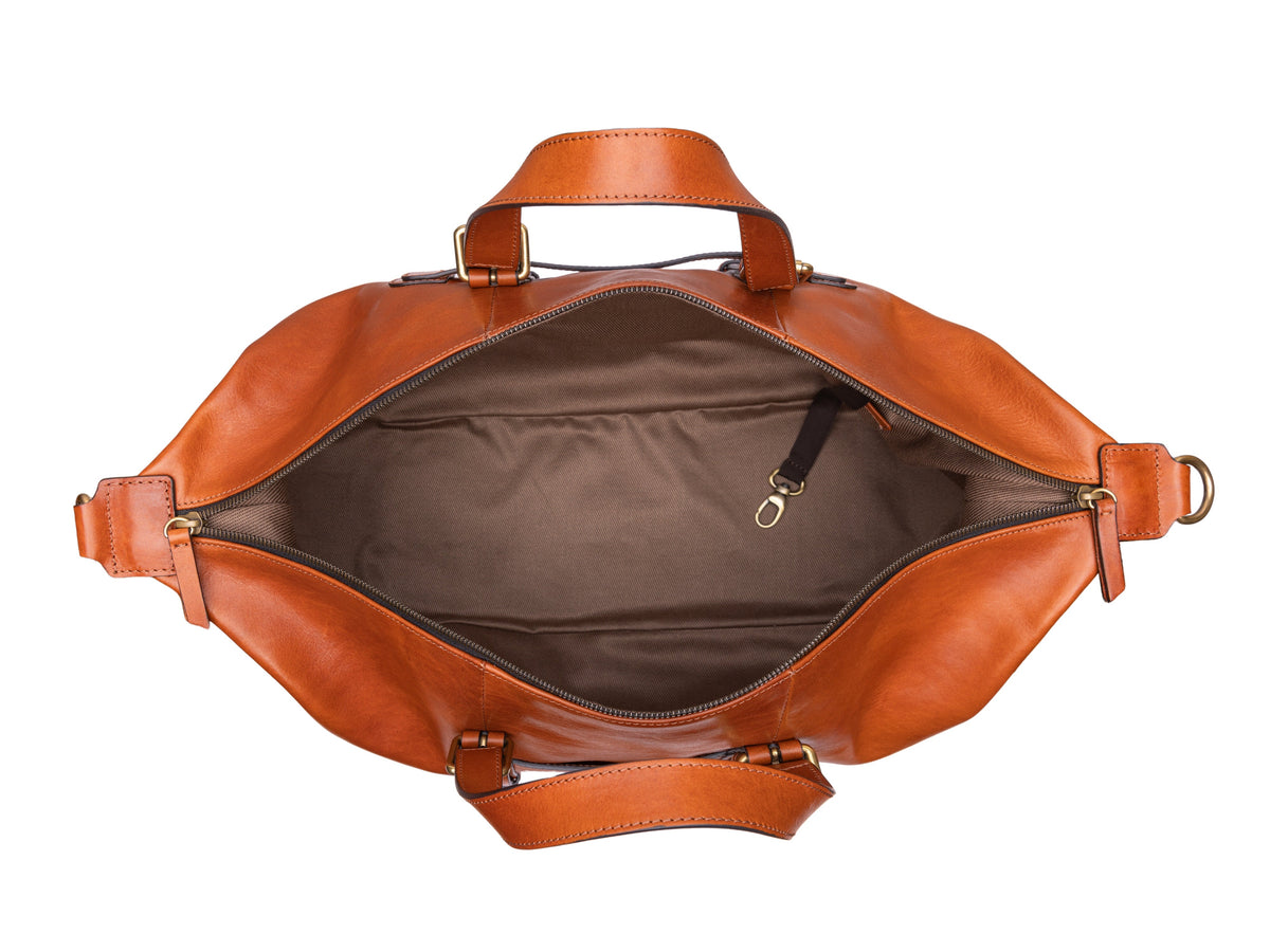 Bosca Dolce Italia Duffle  Amber