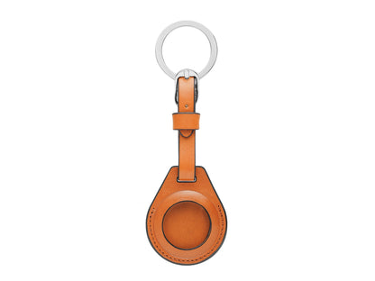 Bosca Airtag Key Fob  Saddle