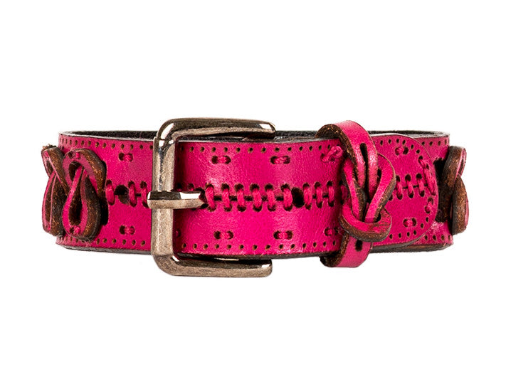 Bosca Belted Bracelet  Fuscia