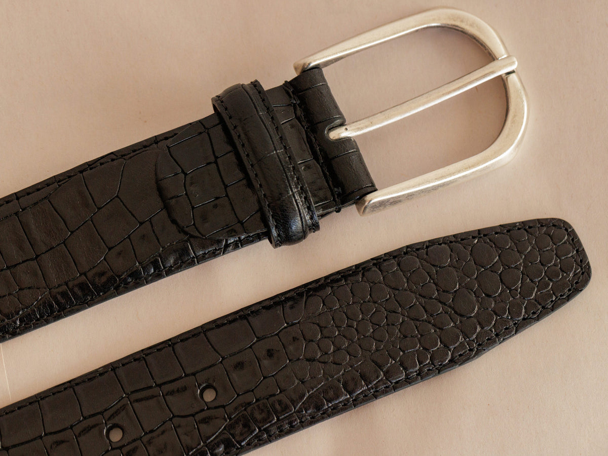 Bosca Chaco Belt Black