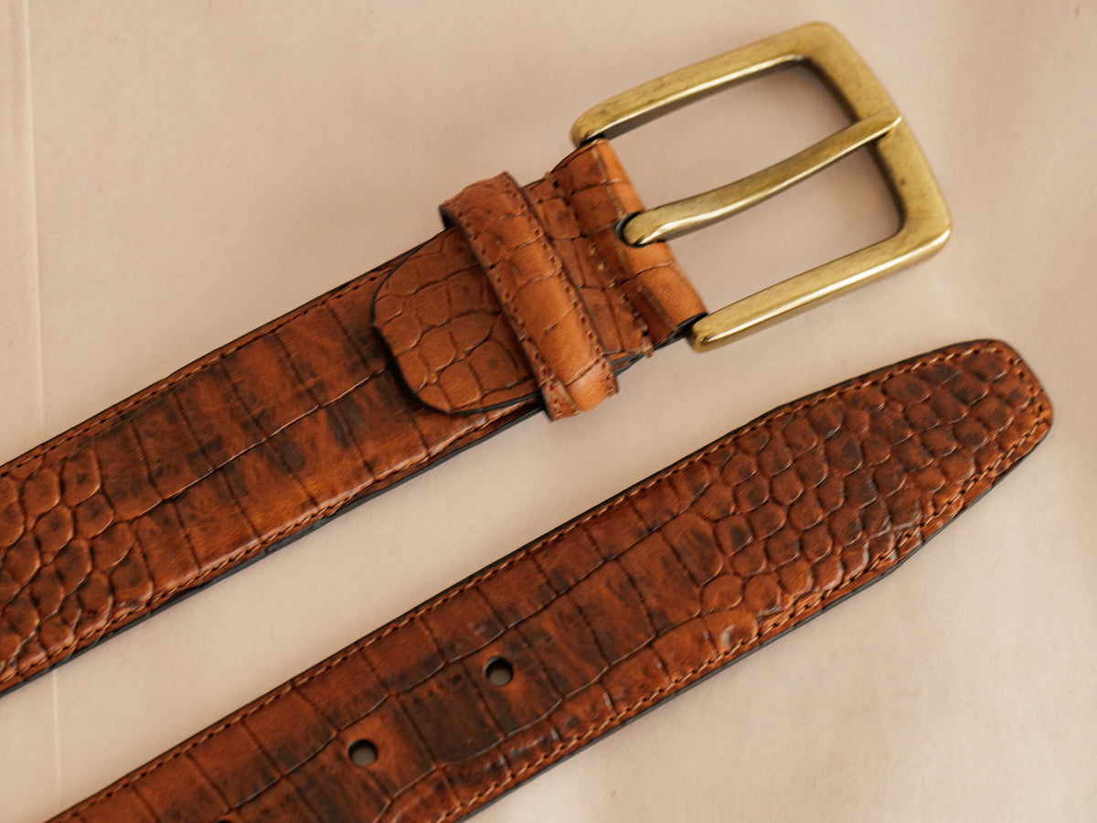 Bosca Chaco Belt Black