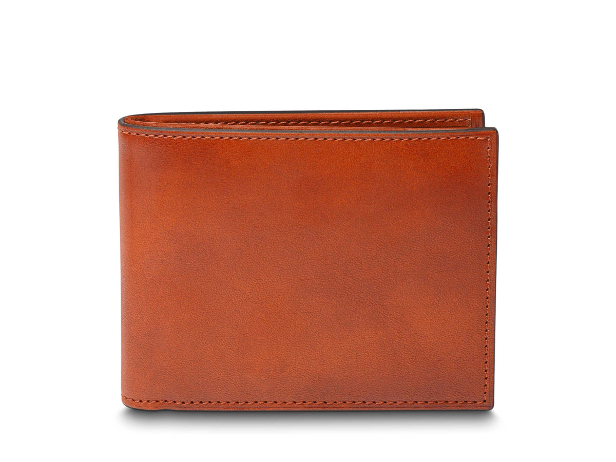 Bosca Old Leather Italia Small Bifold Wallet Amber
