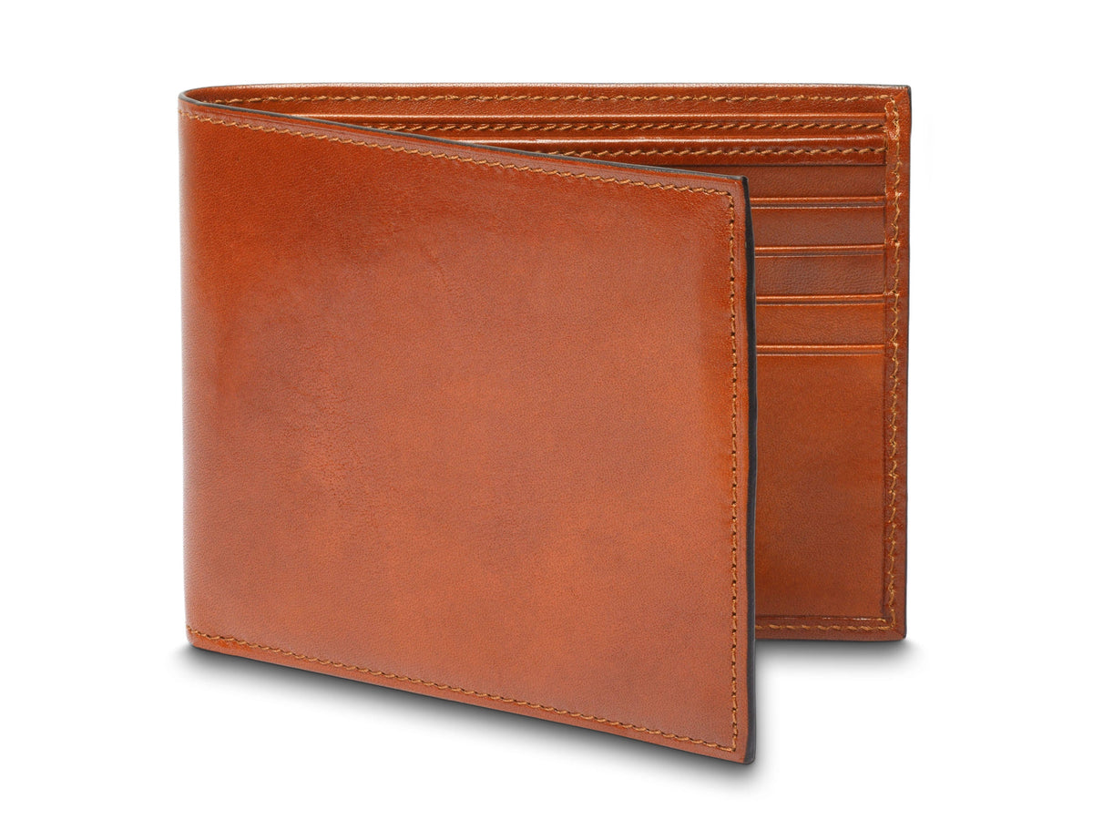 Bosca Old Leather Italia 8 Pocket Wallet Amber