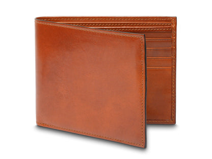 Bosca Old Leather Italia 8 Pocket Wallet Amber