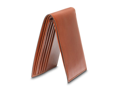 Bosca Old Leather Italia 8 Pocket Wallet Amber