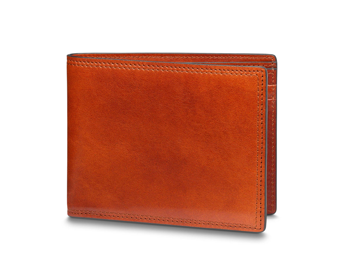 Bosca Dolce Italia Executive I.D. Wallet - RFID Amber