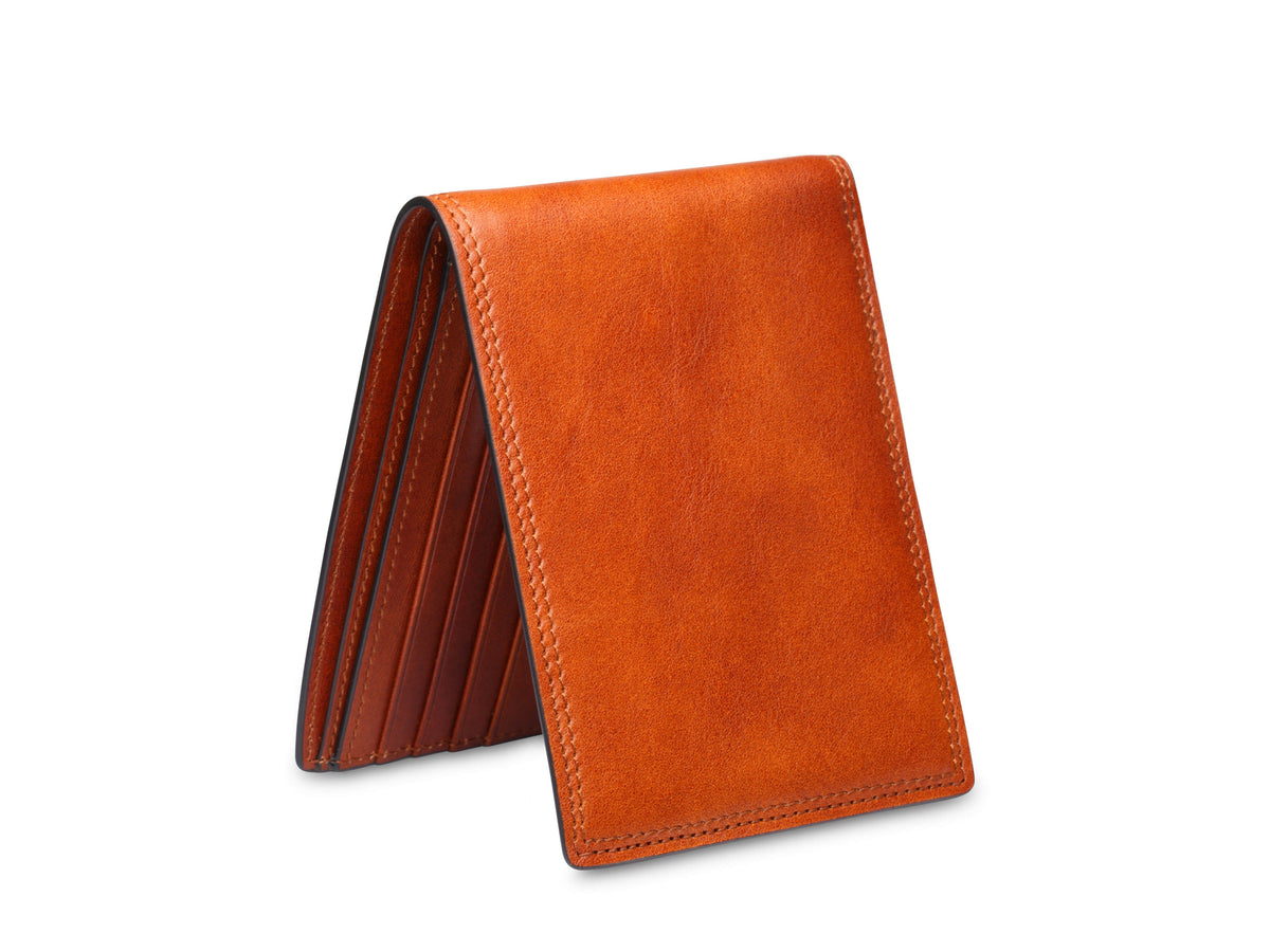 Bosca Dolce Italia Executive I.D. Wallet - RFID Amber