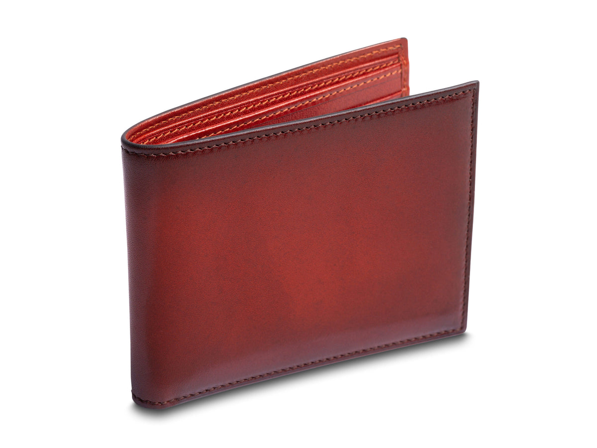 Bosca Smoked Old Leather Executive I.D. Wallet Smoked Red