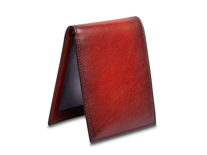 Bosca Smoked Old Leather Executive I.D. Wallet Smoked Red