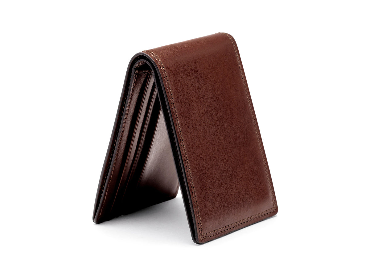 Bosca Small Bifold Wallet Dolce  Dark Brown