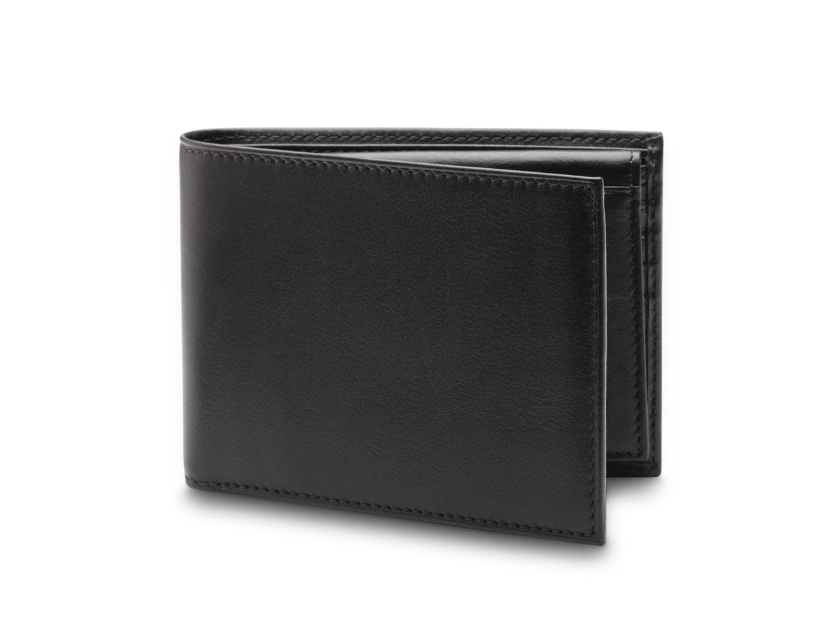 Bosca Nappa Vitello Credit Wallet w/I.D. Passcase Black