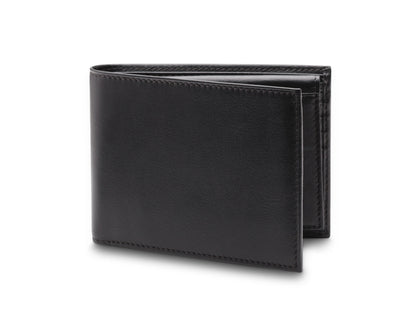 Bosca Nappa Vitello Credit Wallet w/I.D. Passcase Black