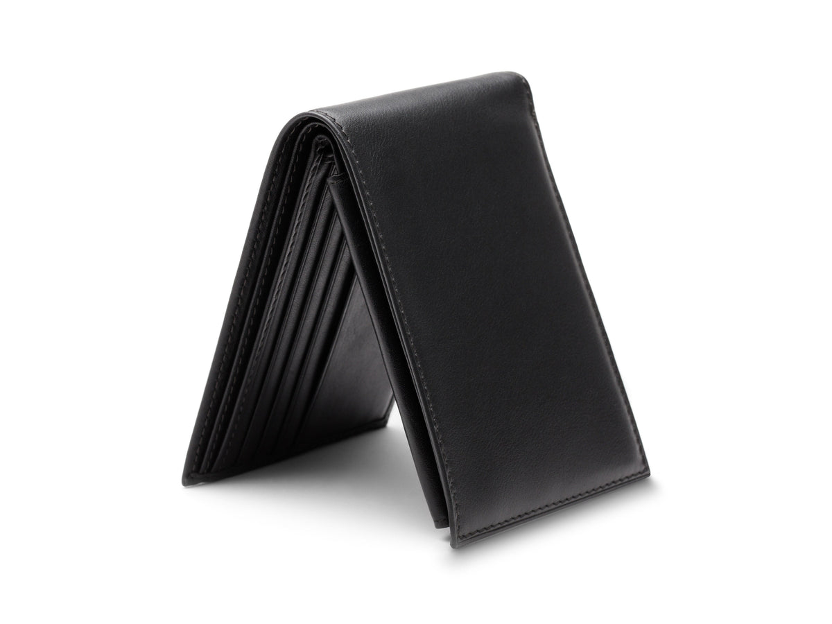 Bosca Nappa Vitello Credit Wallet w/I.D. Passcase Black
