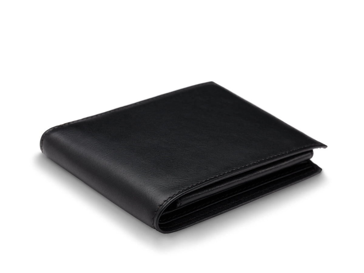 Bosca Nappa Vitello Credit Wallet w/I.D. Passcase Black