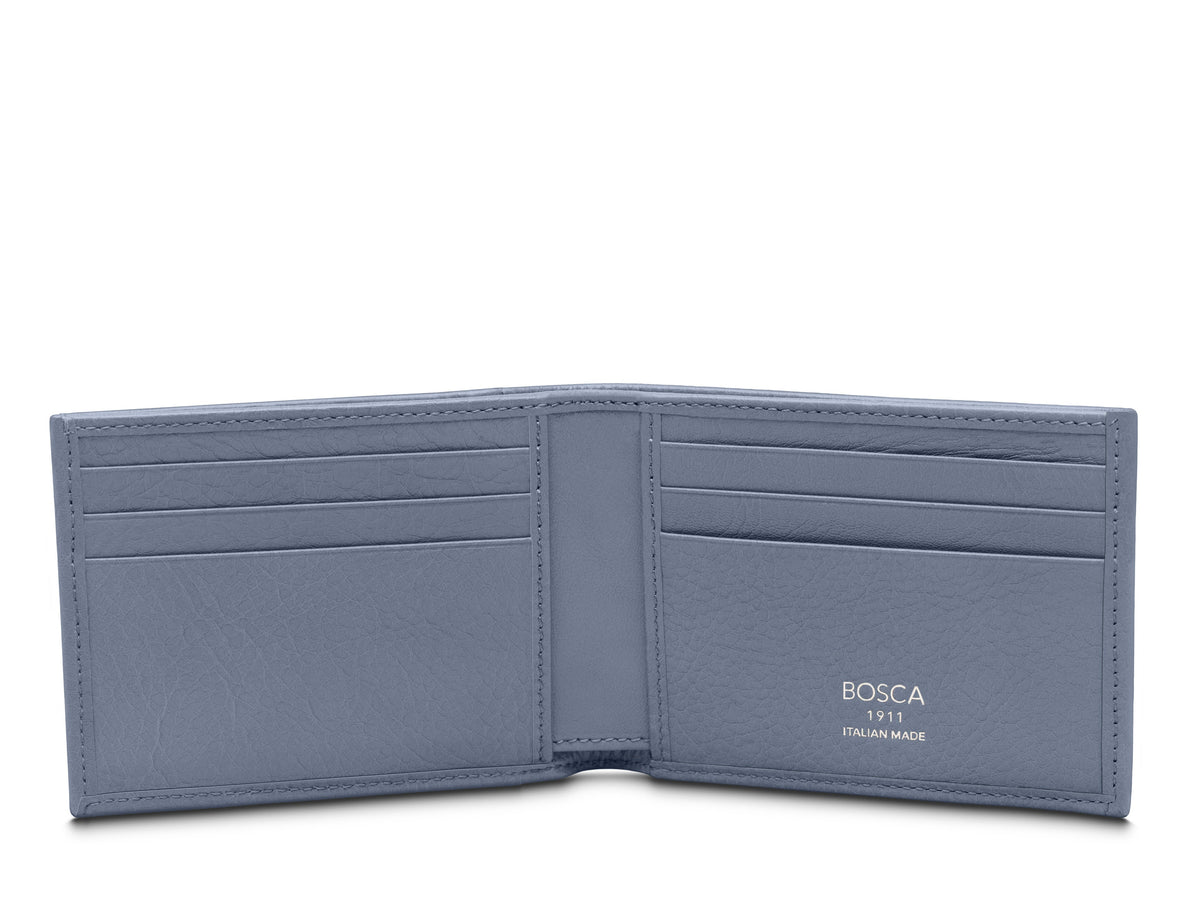 Bosca Small Bifold Wallet - RFID Platinum