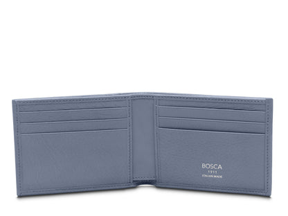 Bosca Small Bifold Wallet - RFID Platinum