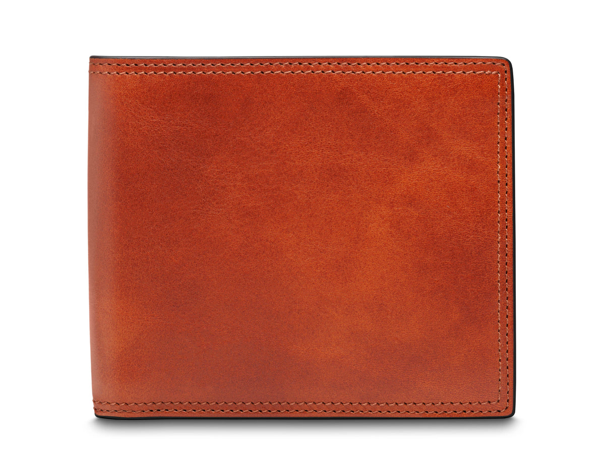 Bosca Dolce Italia Euro Credit Wallet w/I.D. Passcase - RFID Amber