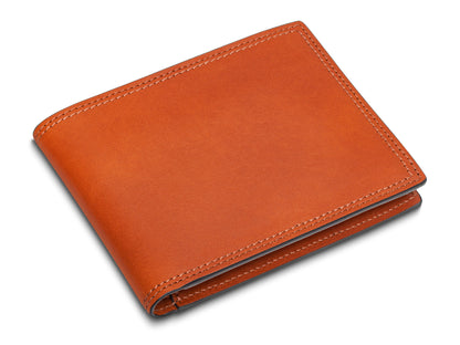 Bosca 8-Pocket Deluxe Executive Wallet  Amber