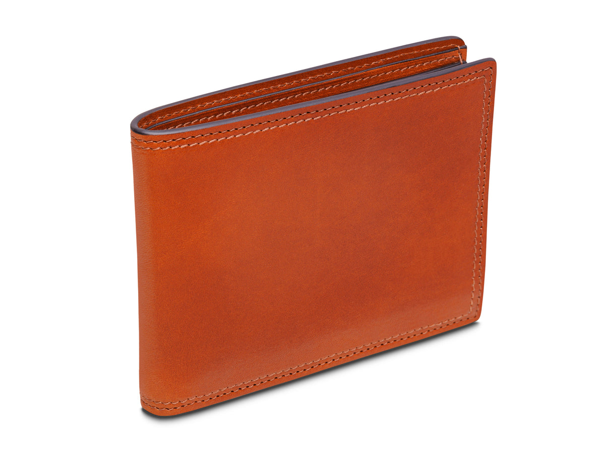 Bosca 8-Pocket Deluxe Executive Wallet  Amber