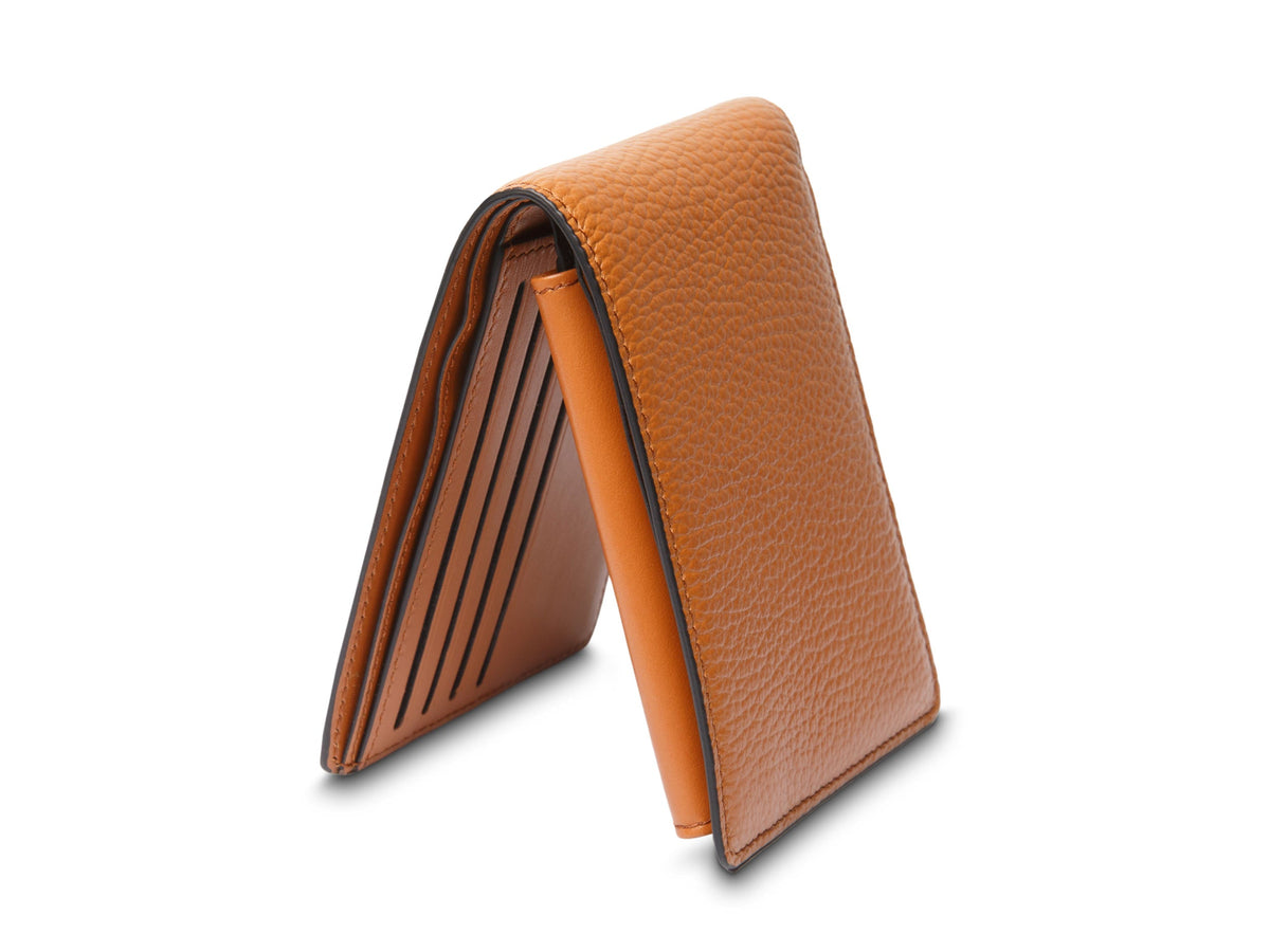 Bosca Monfrini Credit Wallet w/I.D. Passcase Nut