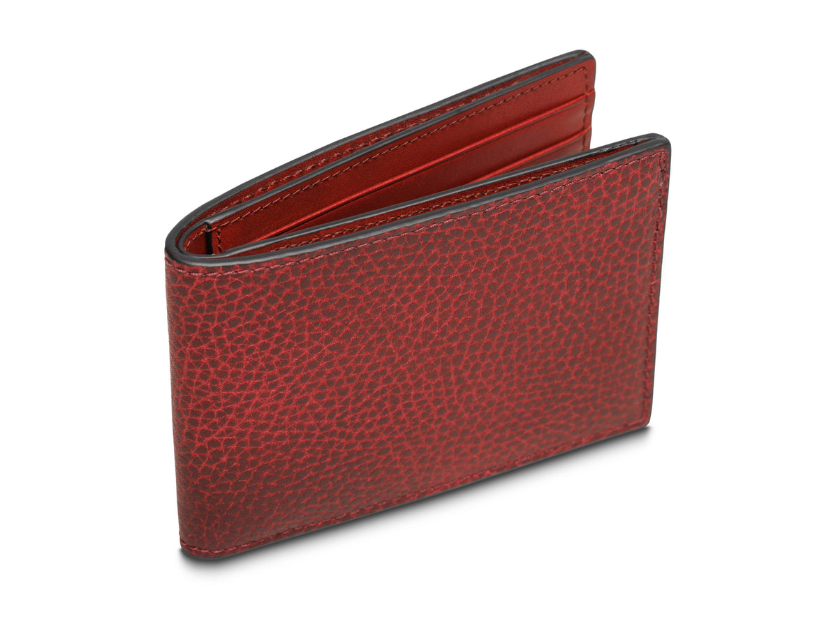 Bosca Roma Small Bifold Burgundy