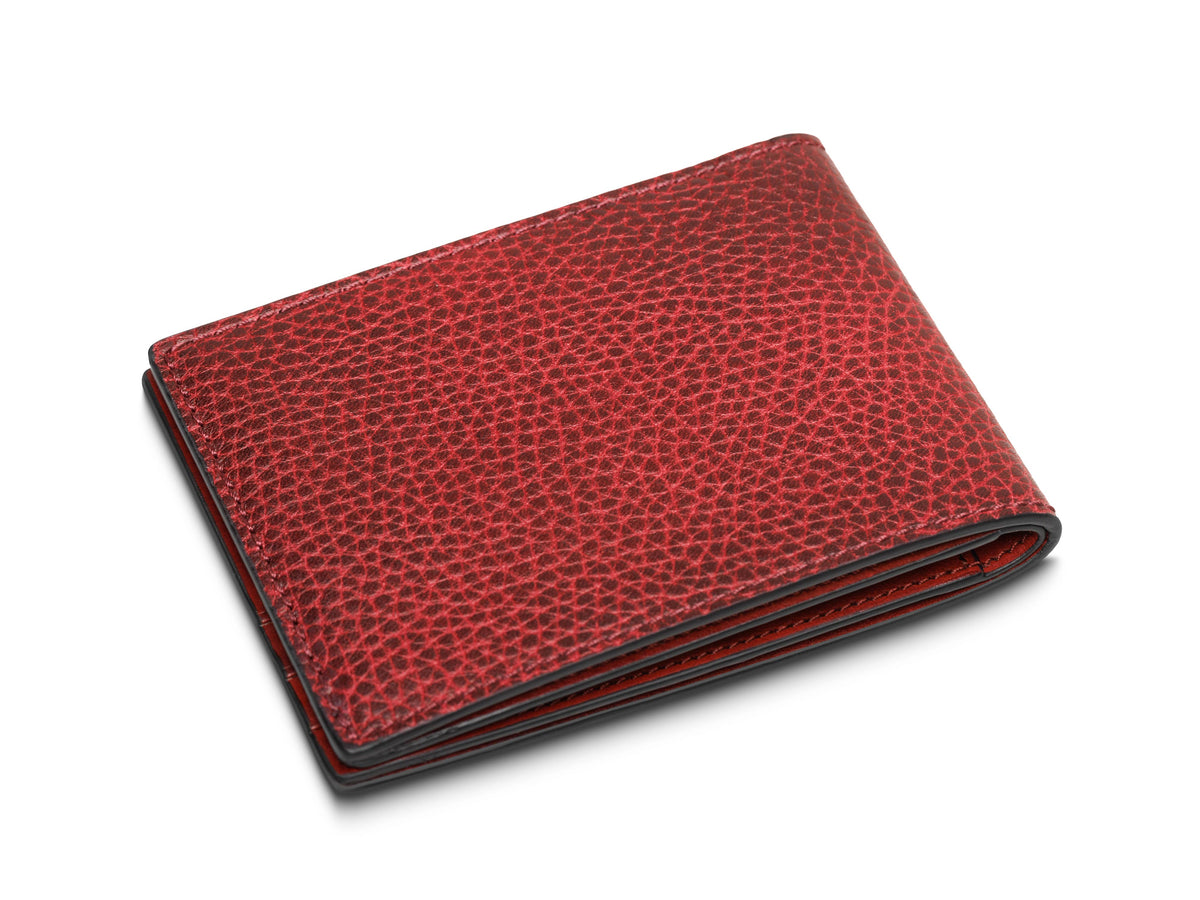 Bosca Roma Small Bifold Burgundy