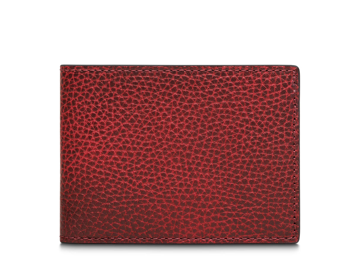Bosca Roma Small Bifold Burgundy
