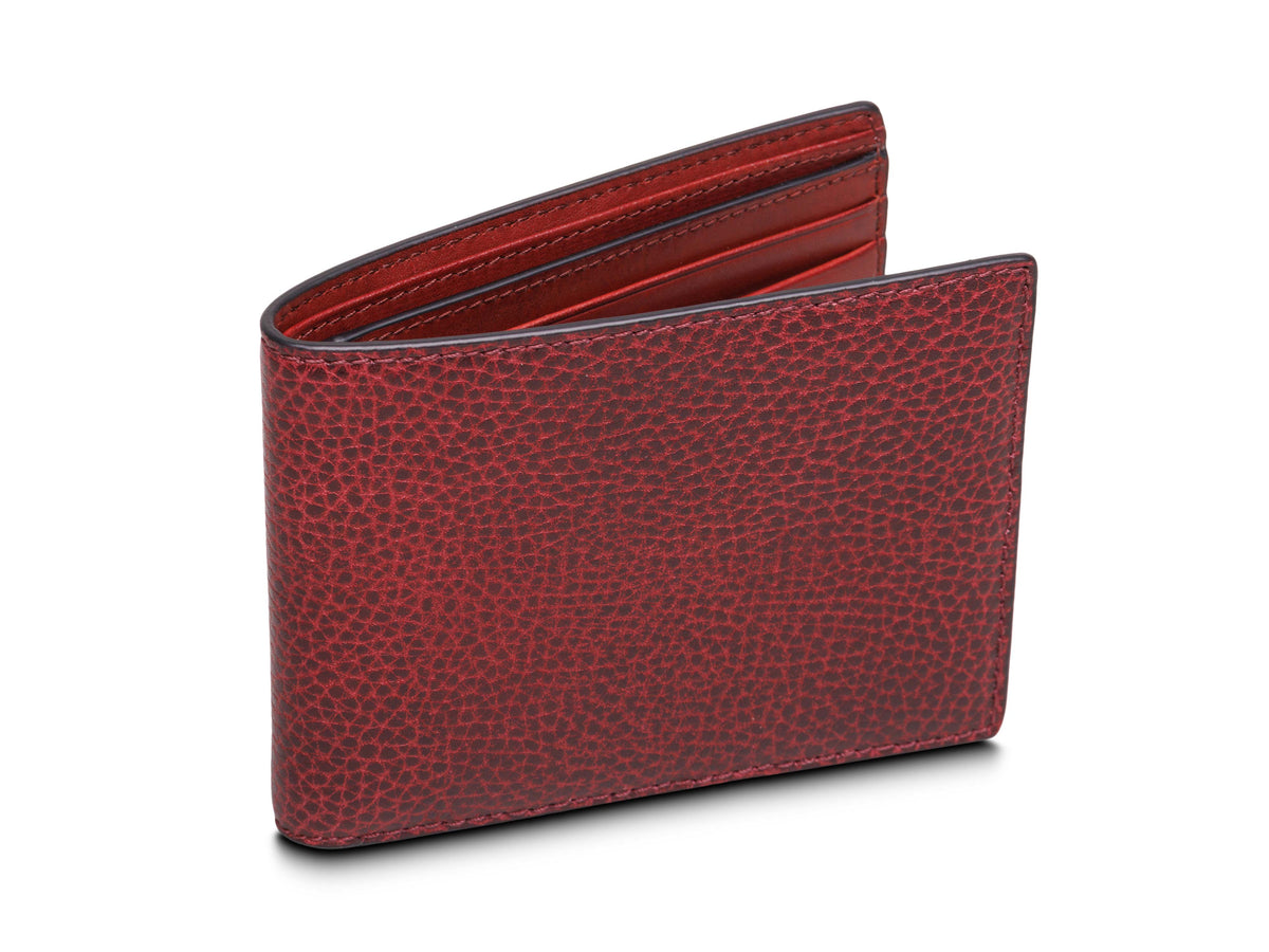 Bosca Roma Executive ID Wallet Burgundy