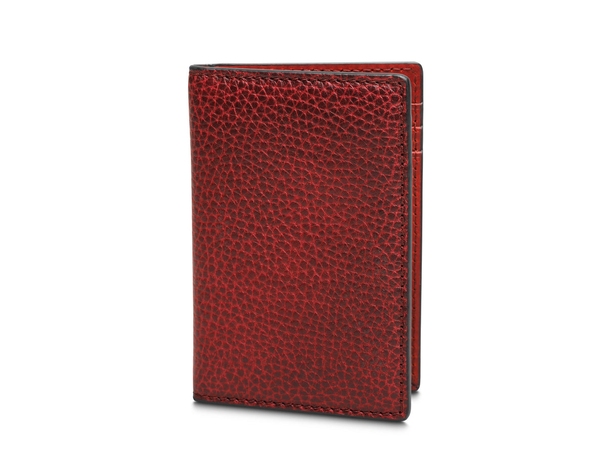 Bosca Roma 8 Pocket Credit Case Burgundy