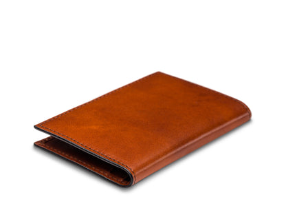 Bosca Old Leather Italia Calling Card Case Amber