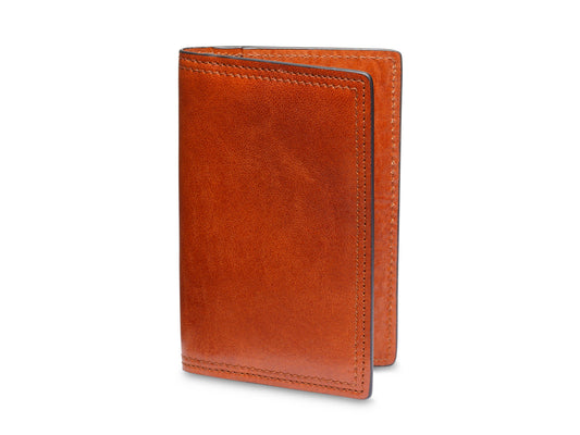 Bosca Italia Dolce Calling Card Case Amber