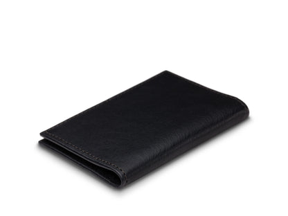 Bosca Nappa Vitello Calling Card Case Black