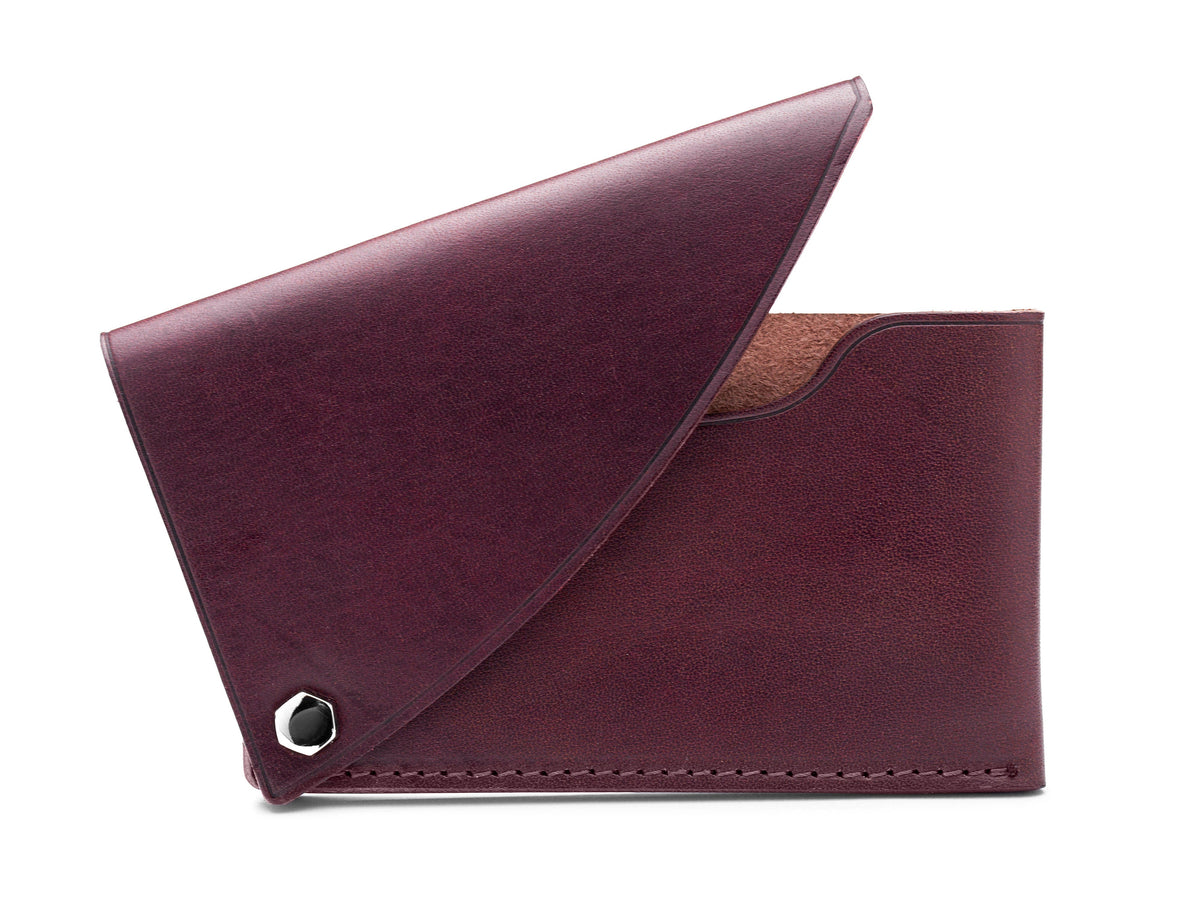 Bosca Flipper Card Case  Blue