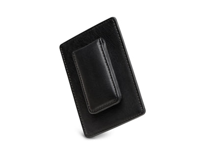 Bosca Nappa Vitello Front Pocket Wallet Black