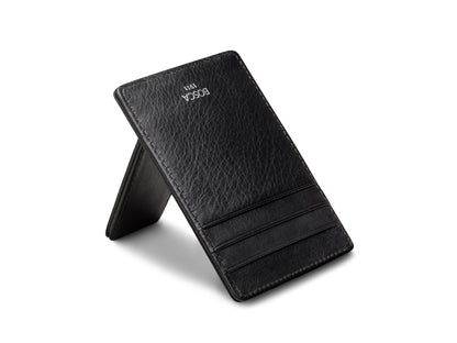 Bosca Nappa Vitello Front Pocket Wallet Black