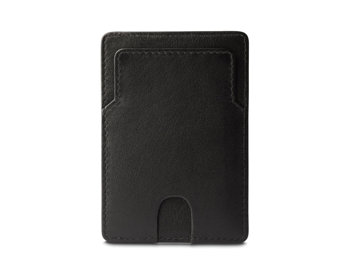 Bosca Nappa Vitello Slim Card Case  Black