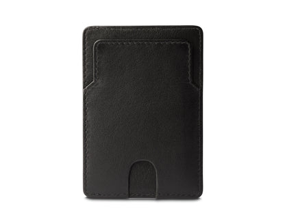 Bosca Nappa Vitello Slim Card Case  Black