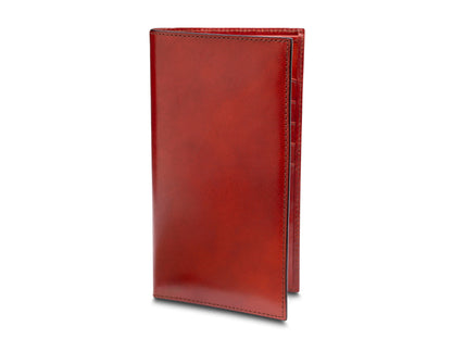 Bosca Old Leather Italia Coat Pocket Wallet Cognac
