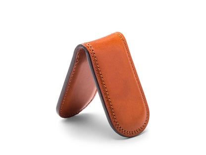 Bosca Money Clip  Amber