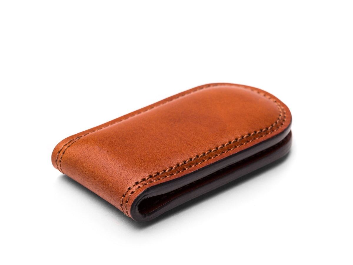 Bosca Money Clip  Amber