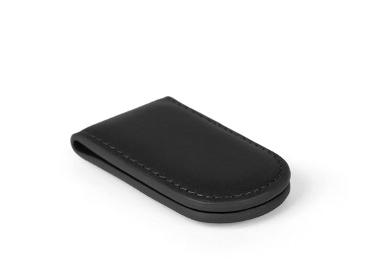 Bosca Nappa Vitello Magnetic Money Clip Black