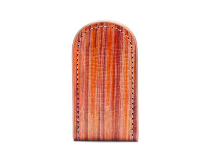 Bosca Magnetic Money Clip  Red/Orange/Pink