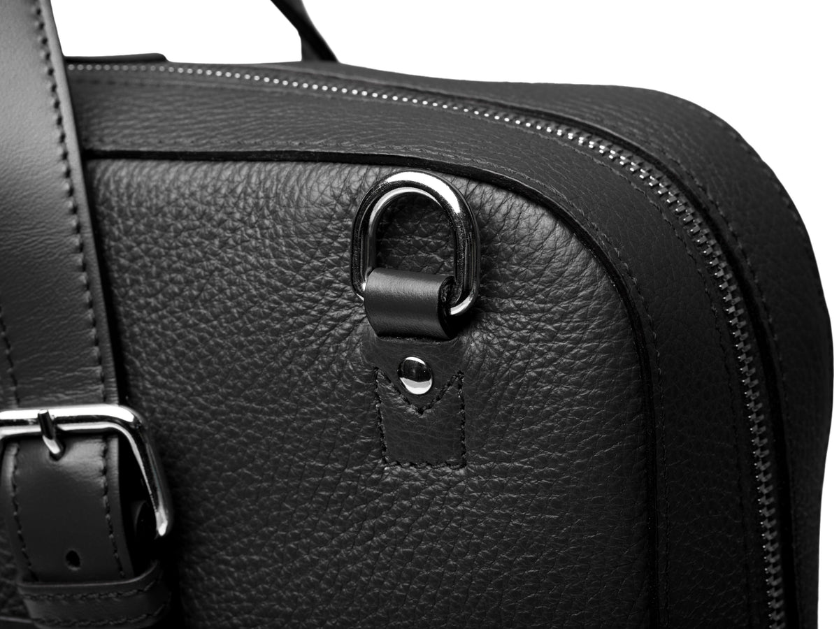 Bosca Monfrini Parker Slim Full-Zip Brief Brown