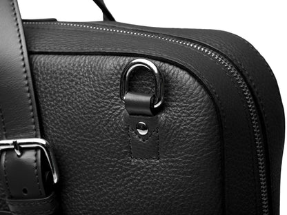 Bosca Monfrini Parker Slim Full-Zip Brief Brown