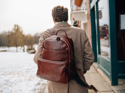 Bosca Dolce Backpack  Amber