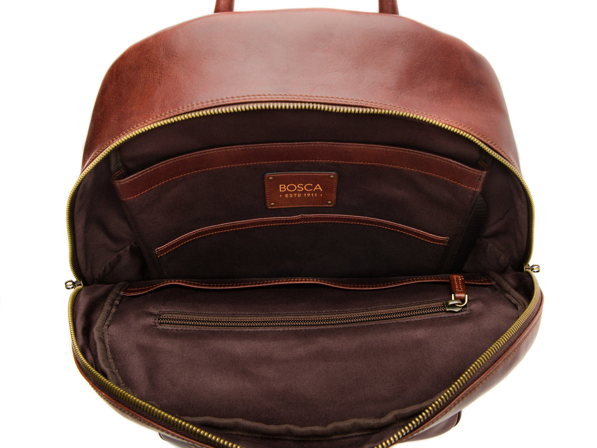 Bosca Dolce Backpack  Amber