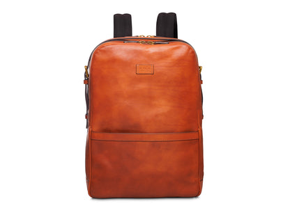 Bosca Dolce Italia Office Backpack  Amber