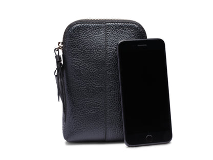 Bosca London Crossbody Mini Purse  Cloud