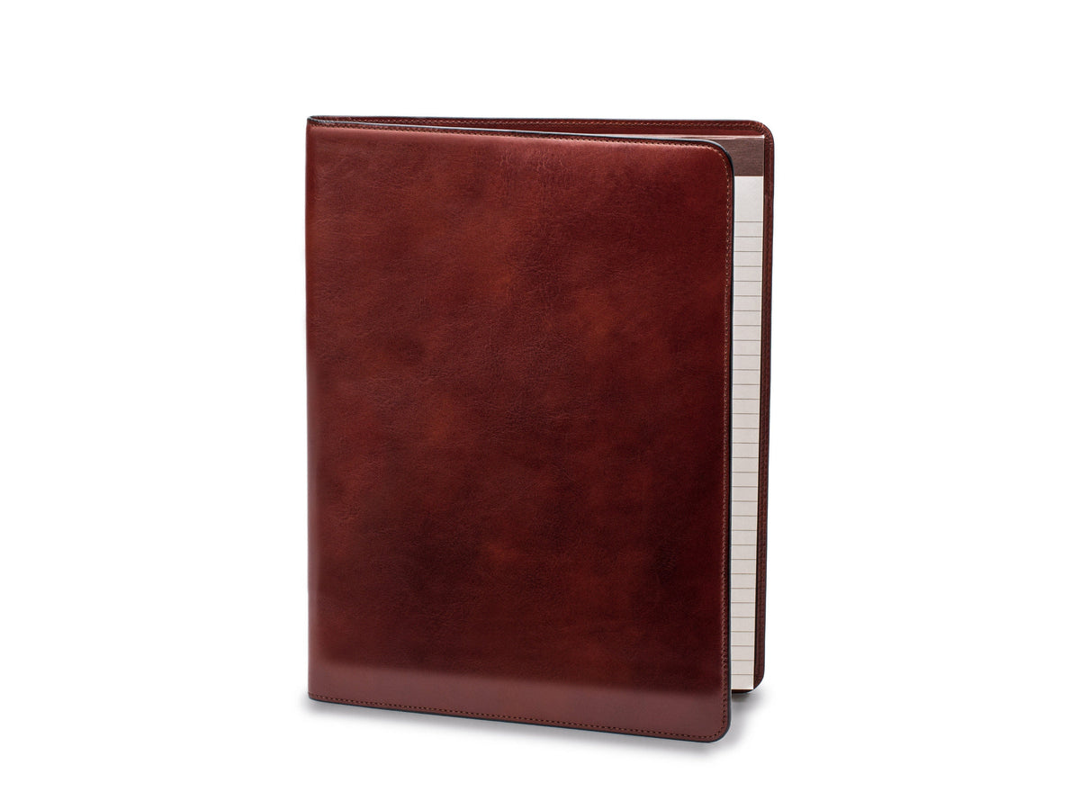 Bosca Old Leather Deluxe Leather Portfolio Cognac
